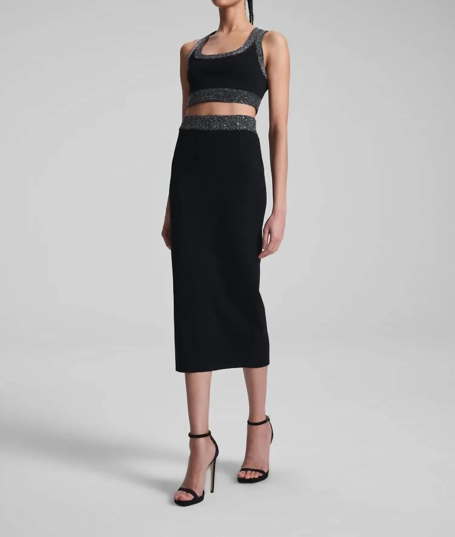 A.L.C. - Elle Sequined Embellished Bra