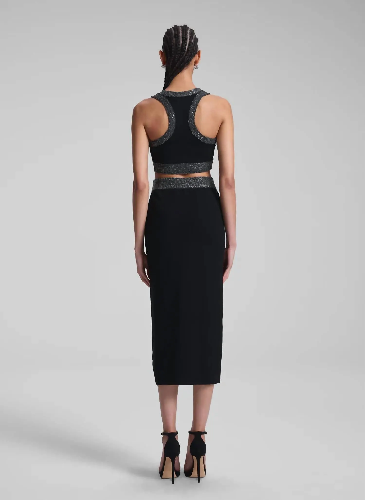 A.L.C. - Elle Sequined Embellished Bra