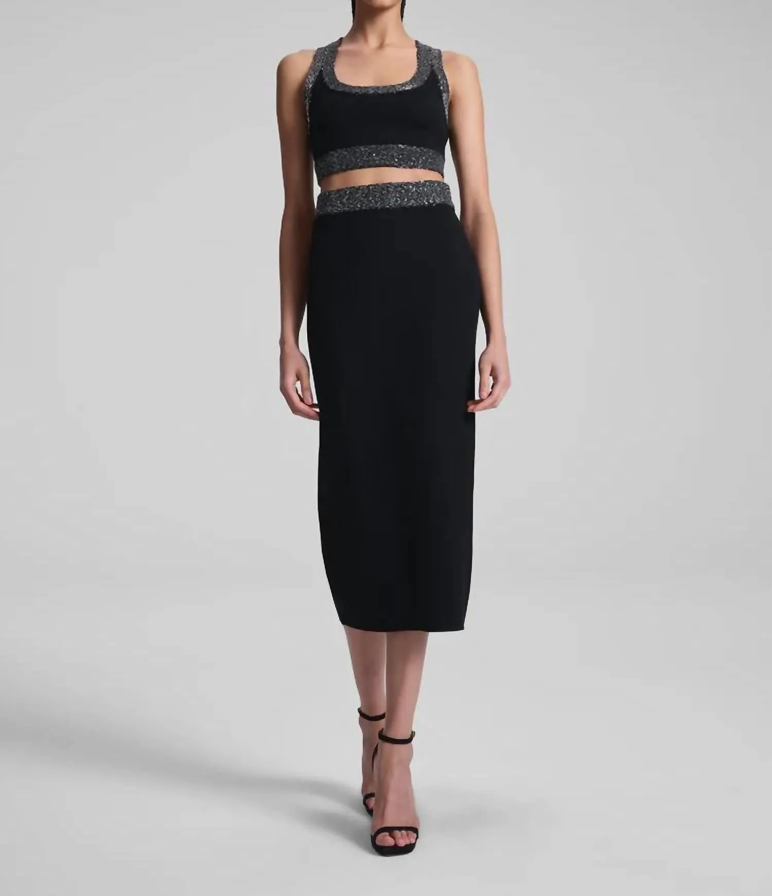 A.L.C. - Elle Sequined Embellished Bra