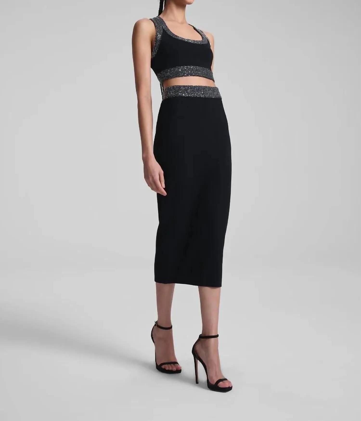 A.L.C. - Elle Sequined Embellished Bra