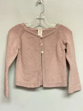 Bonpoint Size 6 Lavender Knitted Cotton Girls Sweaters & Vests