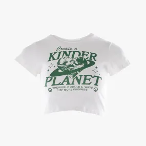Create a Kinder Planet Crop Top