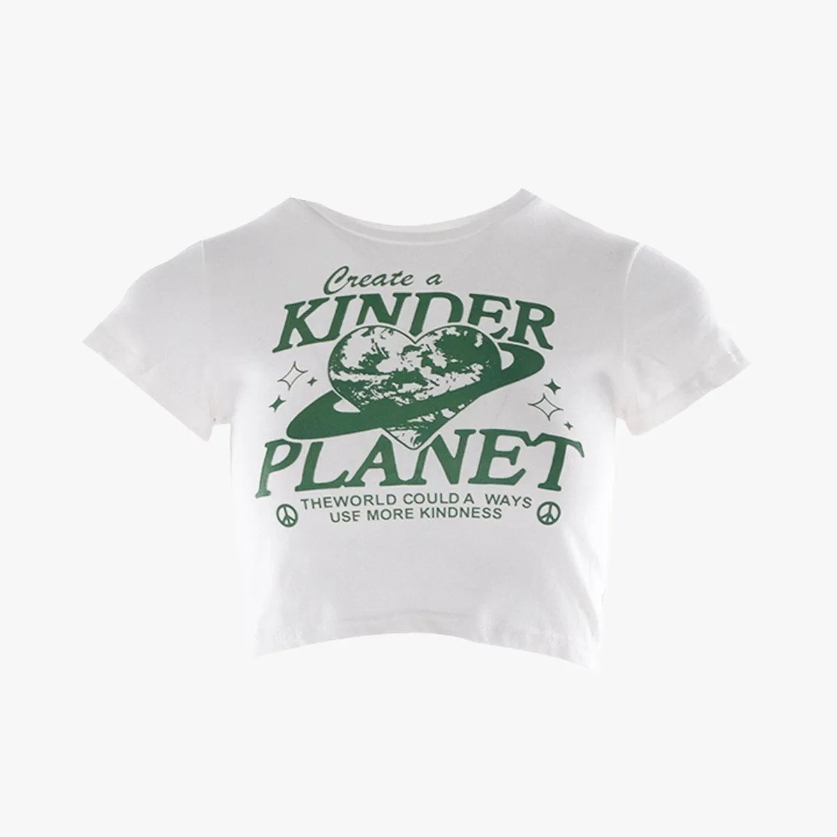 Create a Kinder Planet Crop Top