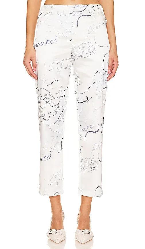 FIORUCCI Sketch Angel Trousers in White