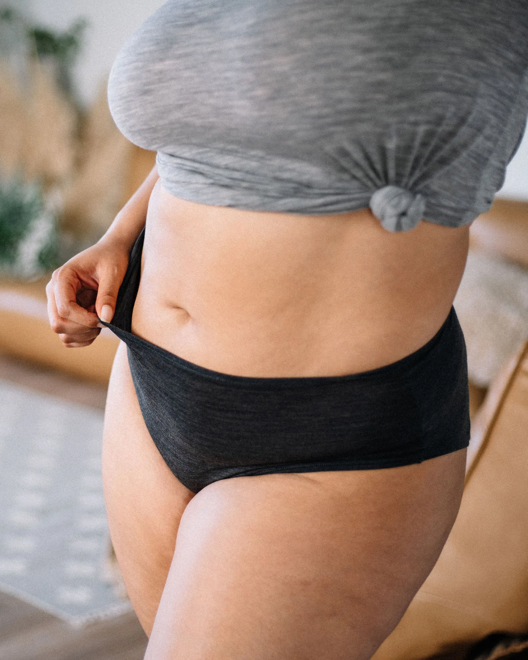 High Waisted Bikini Brief