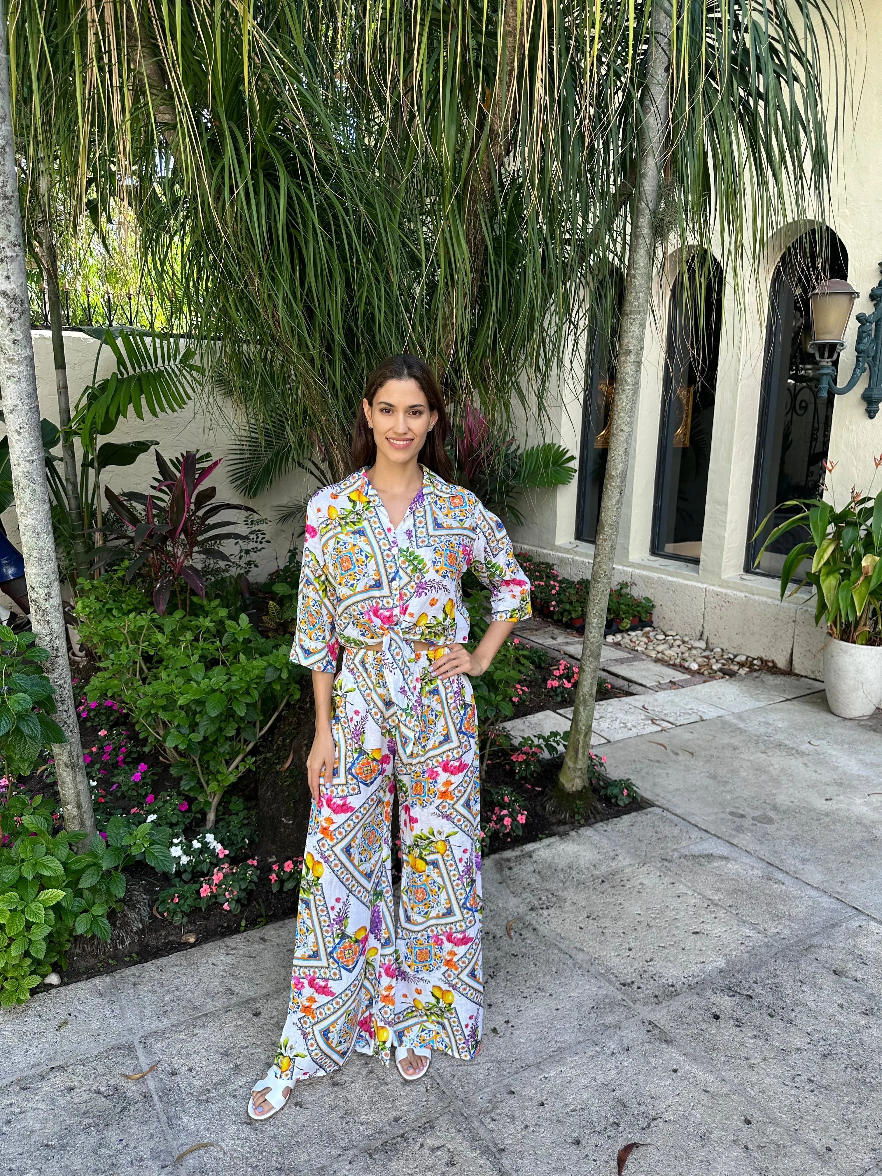 Positano Tania Linen Shirt