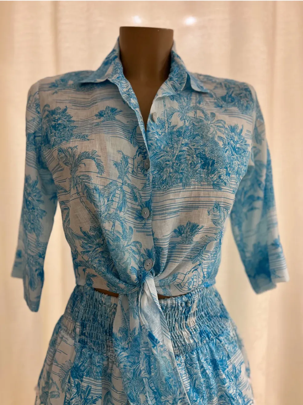 Positano Tania Linen Shirt
