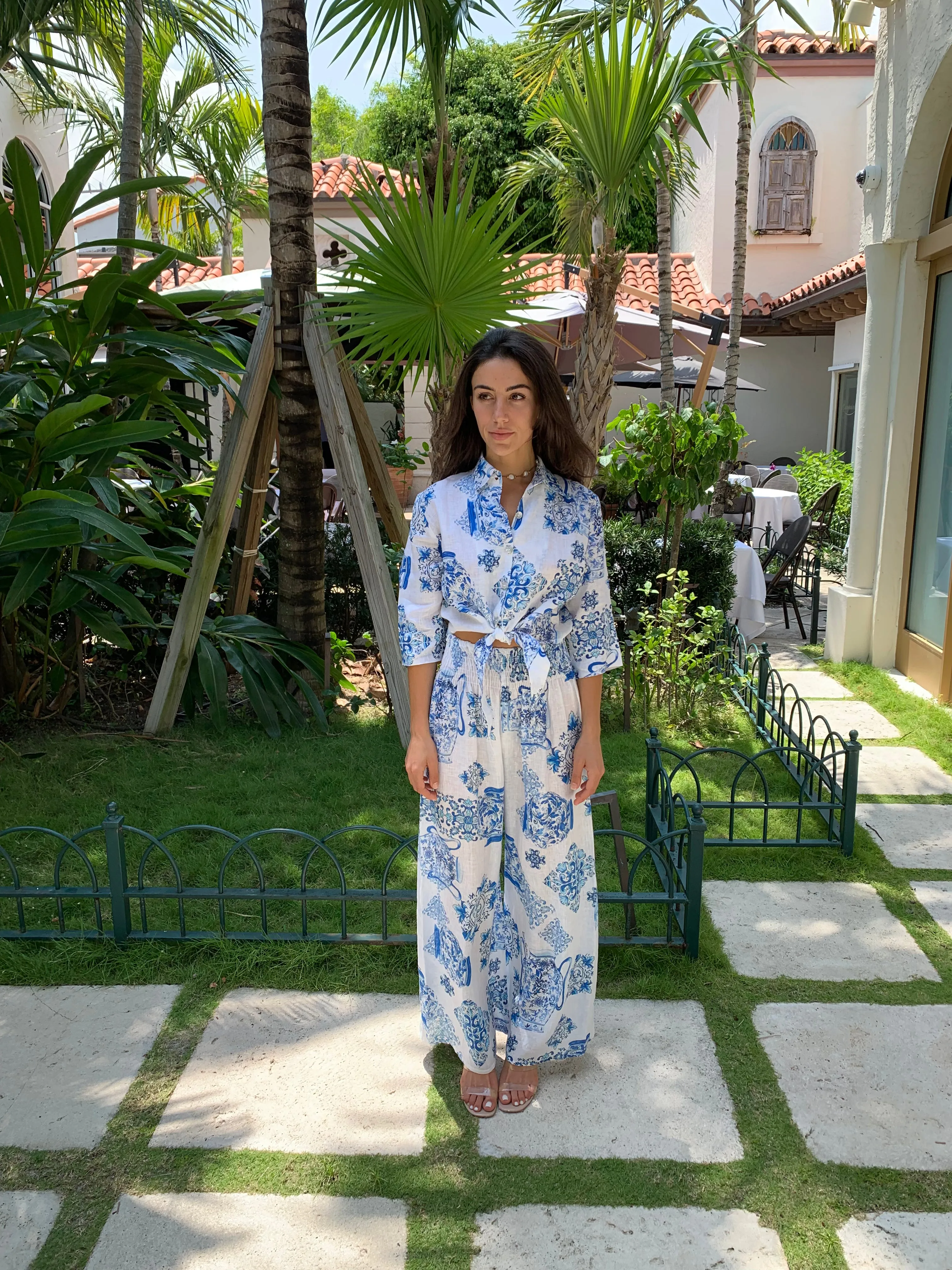 Positano Tania Linen Shirt