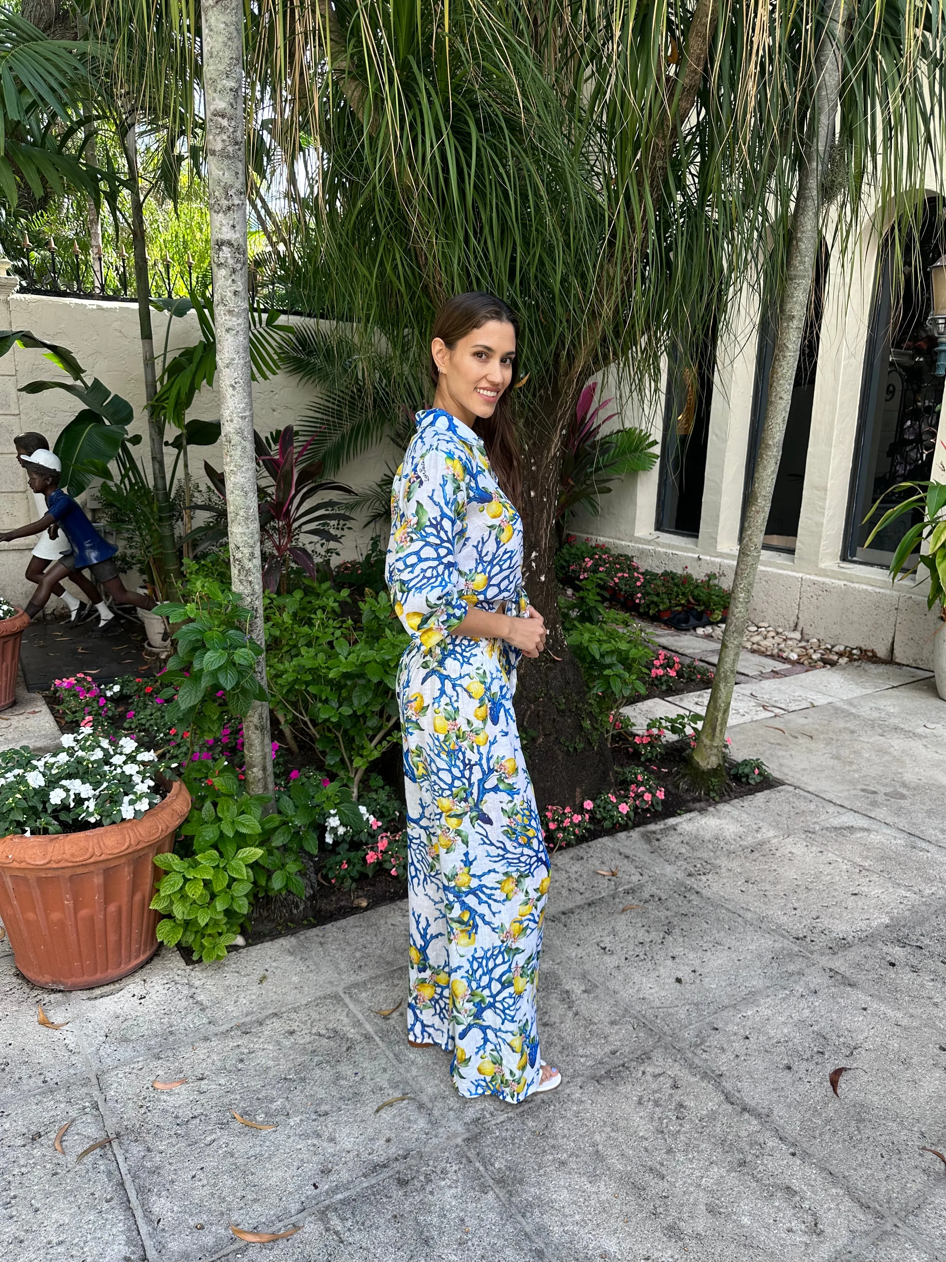 Positano Tania Linen Shirt