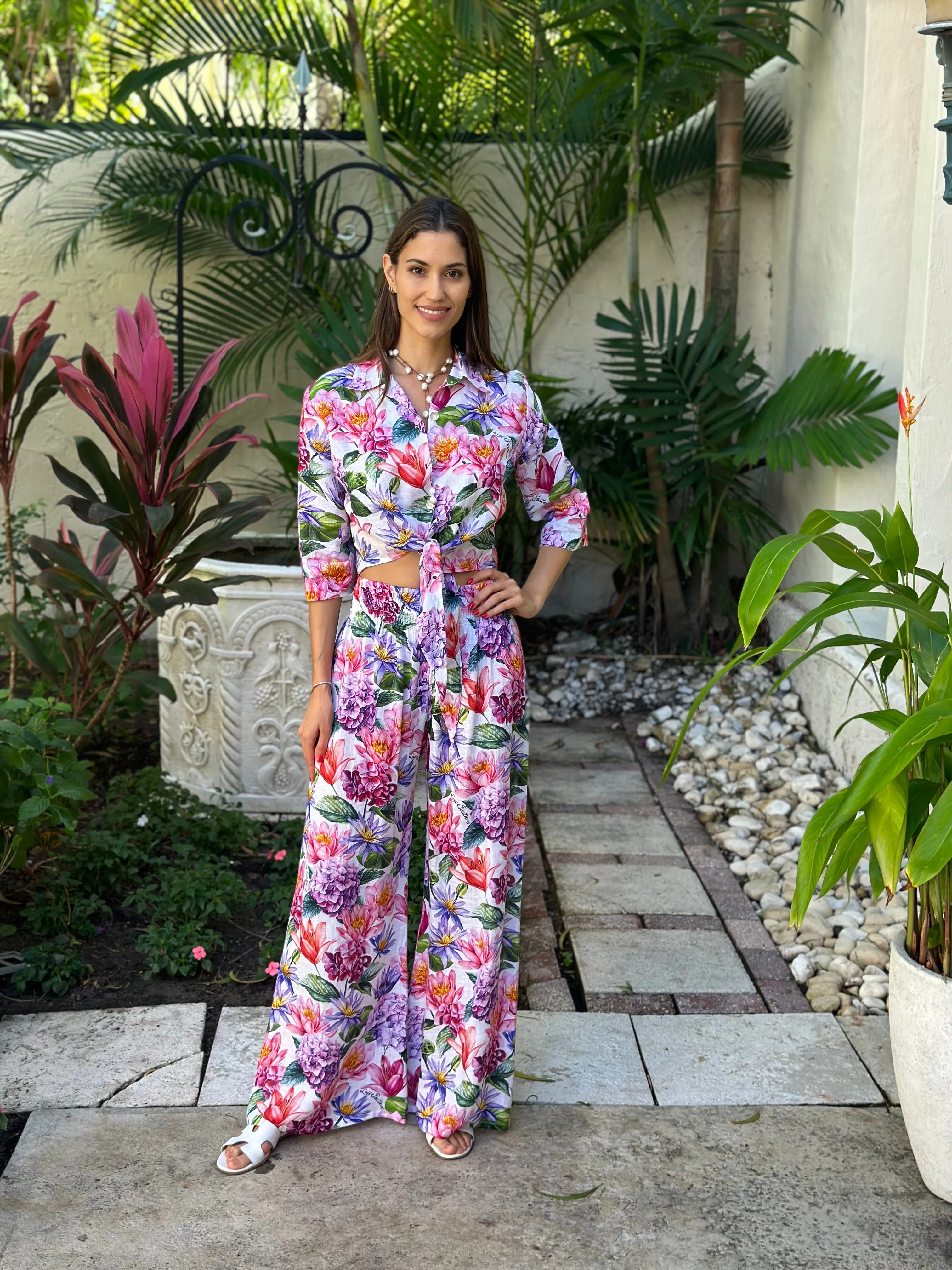 Positano Tania Linen Shirt
