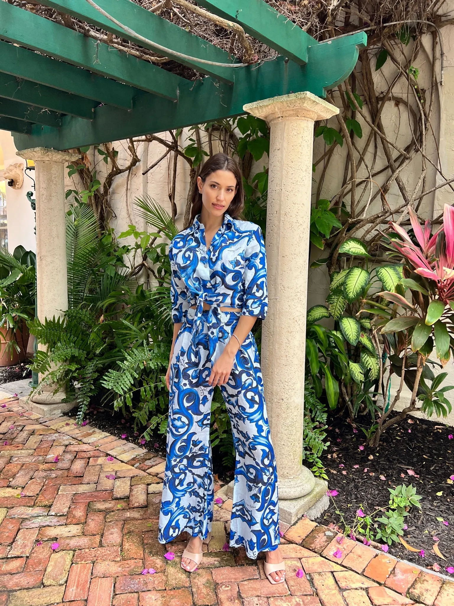 Positano Tania Linen Shirt