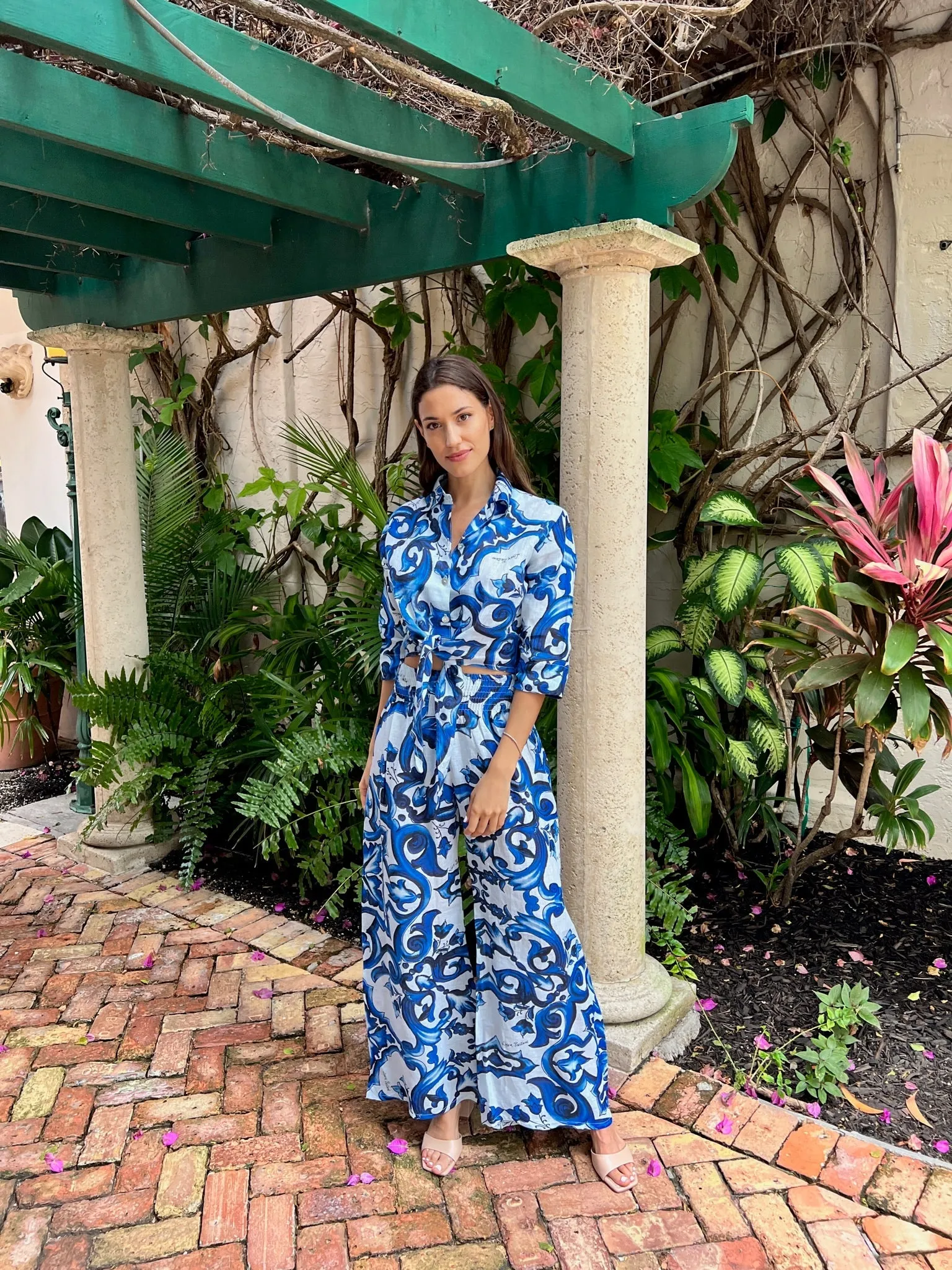 Positano Tania Linen Shirt