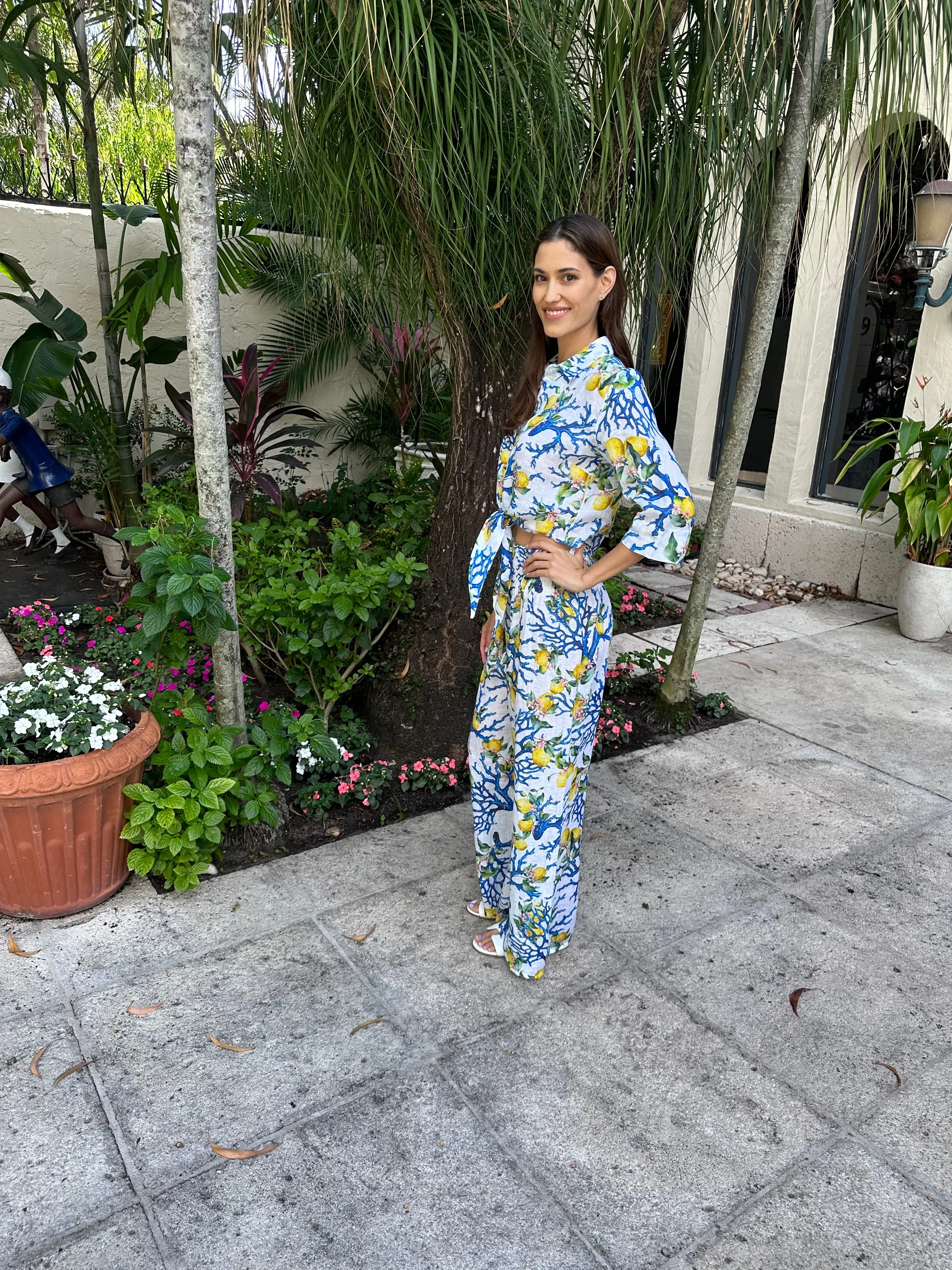 Positano Tania Linen Shirt