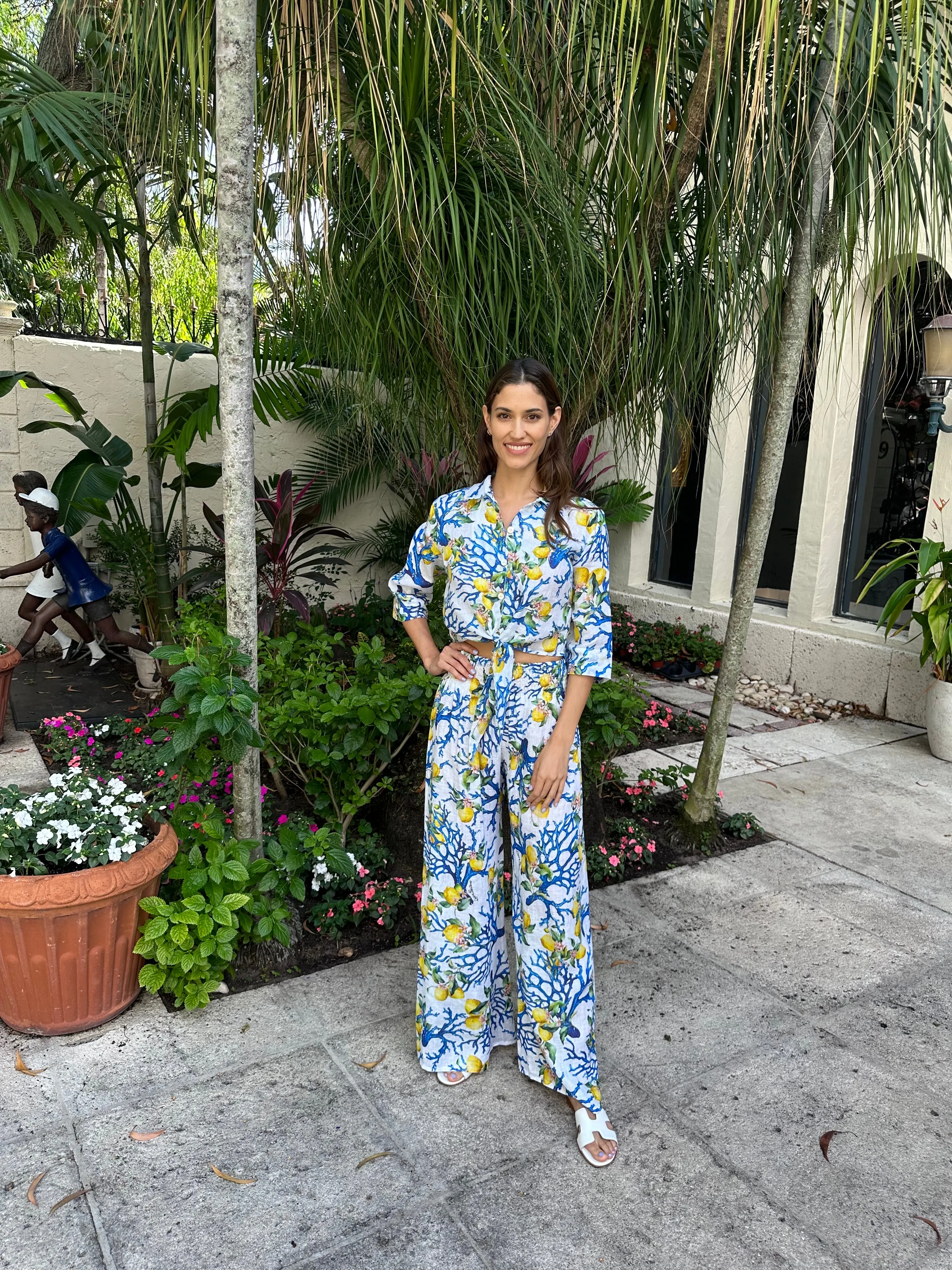 Positano Tania Linen Shirt