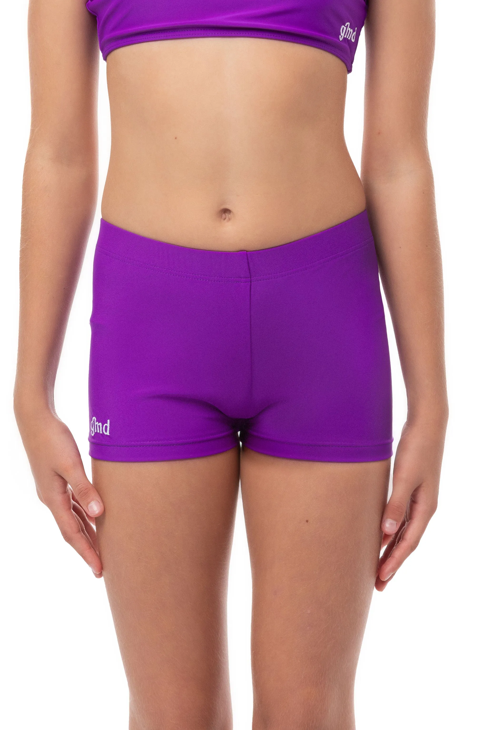 Purple Lycra Bike Pants