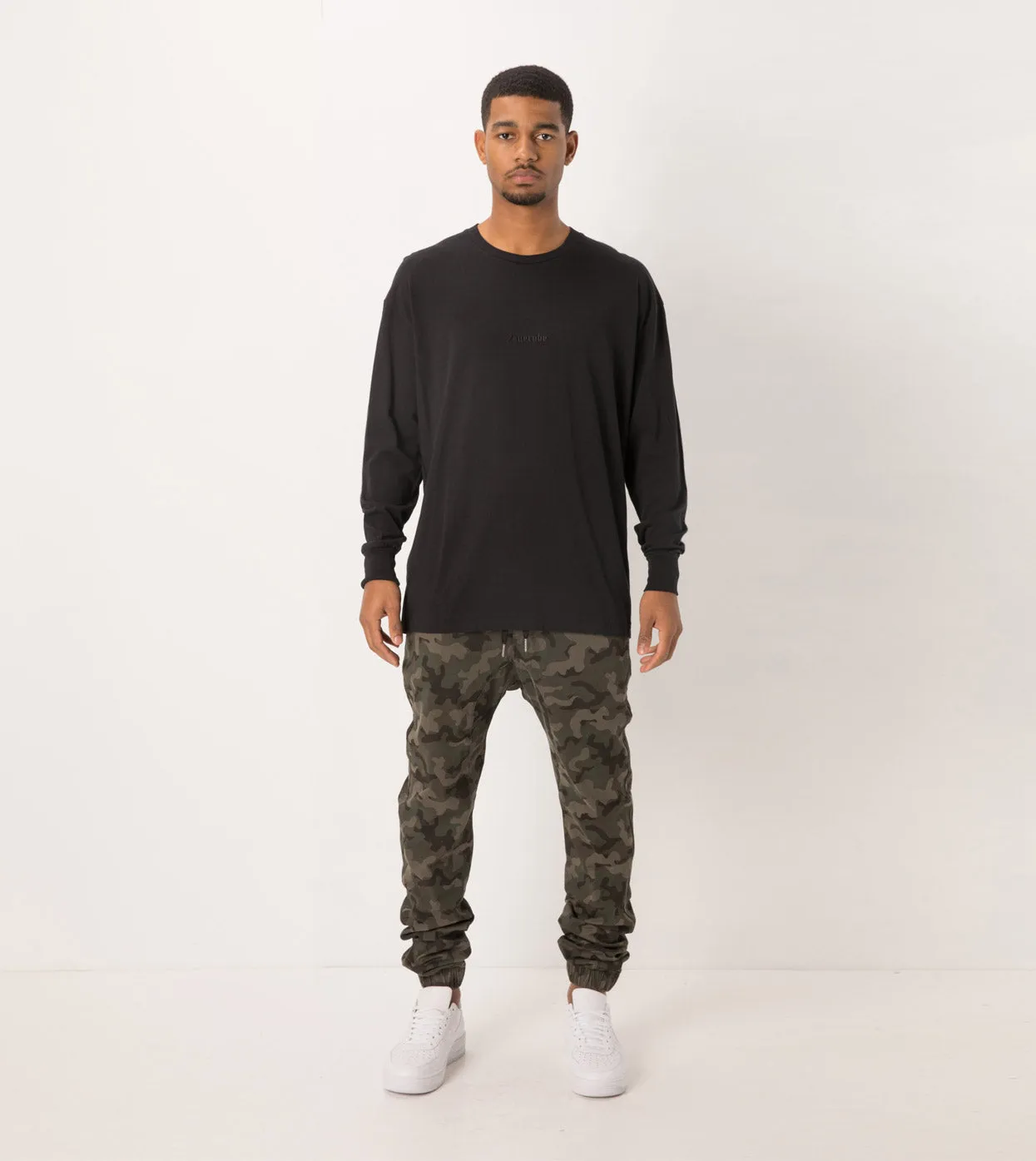Sponsor Rugger LS Tee Black - Sale