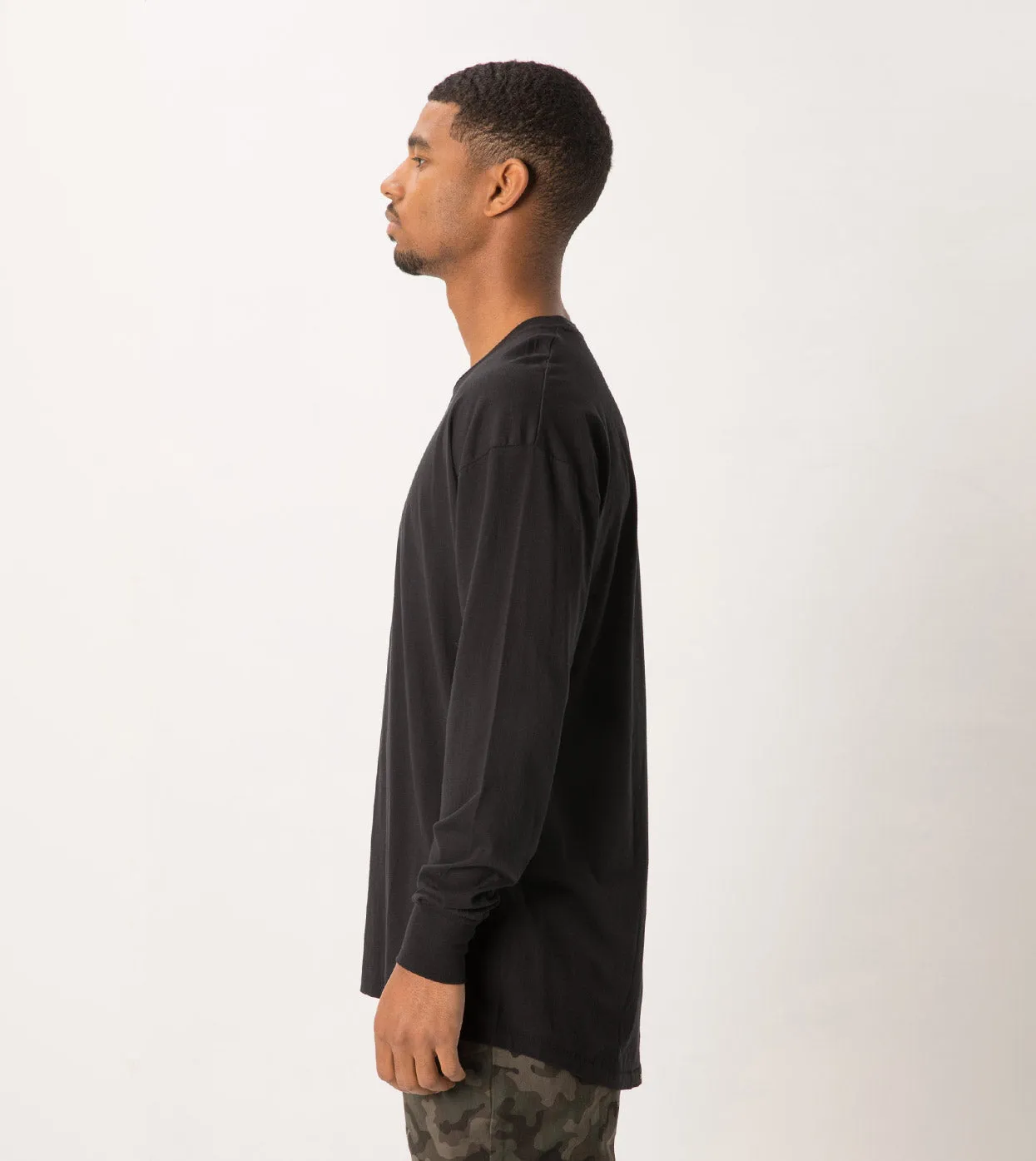 Sponsor Rugger LS Tee Black - Sale