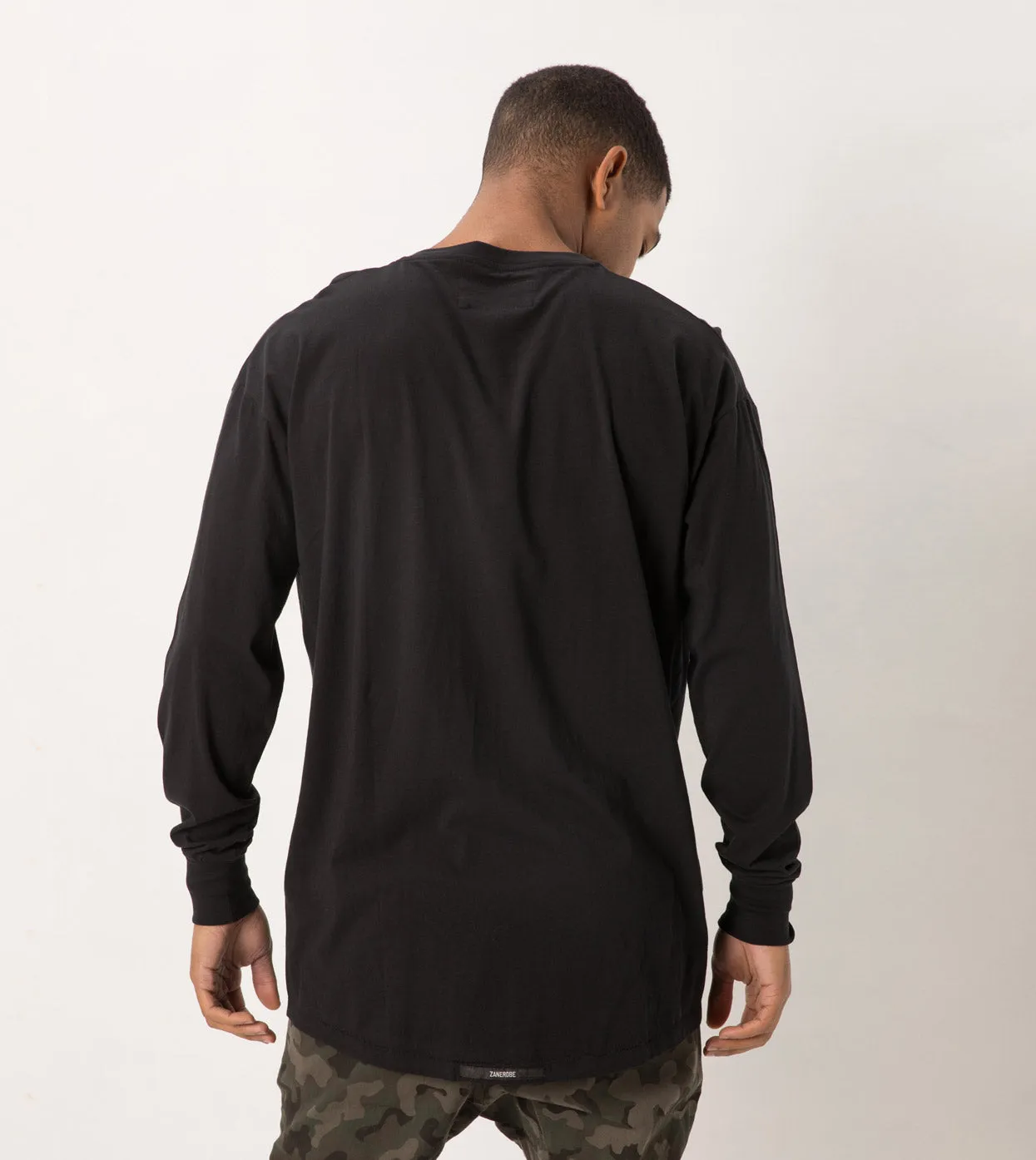 Sponsor Rugger LS Tee Black - Sale