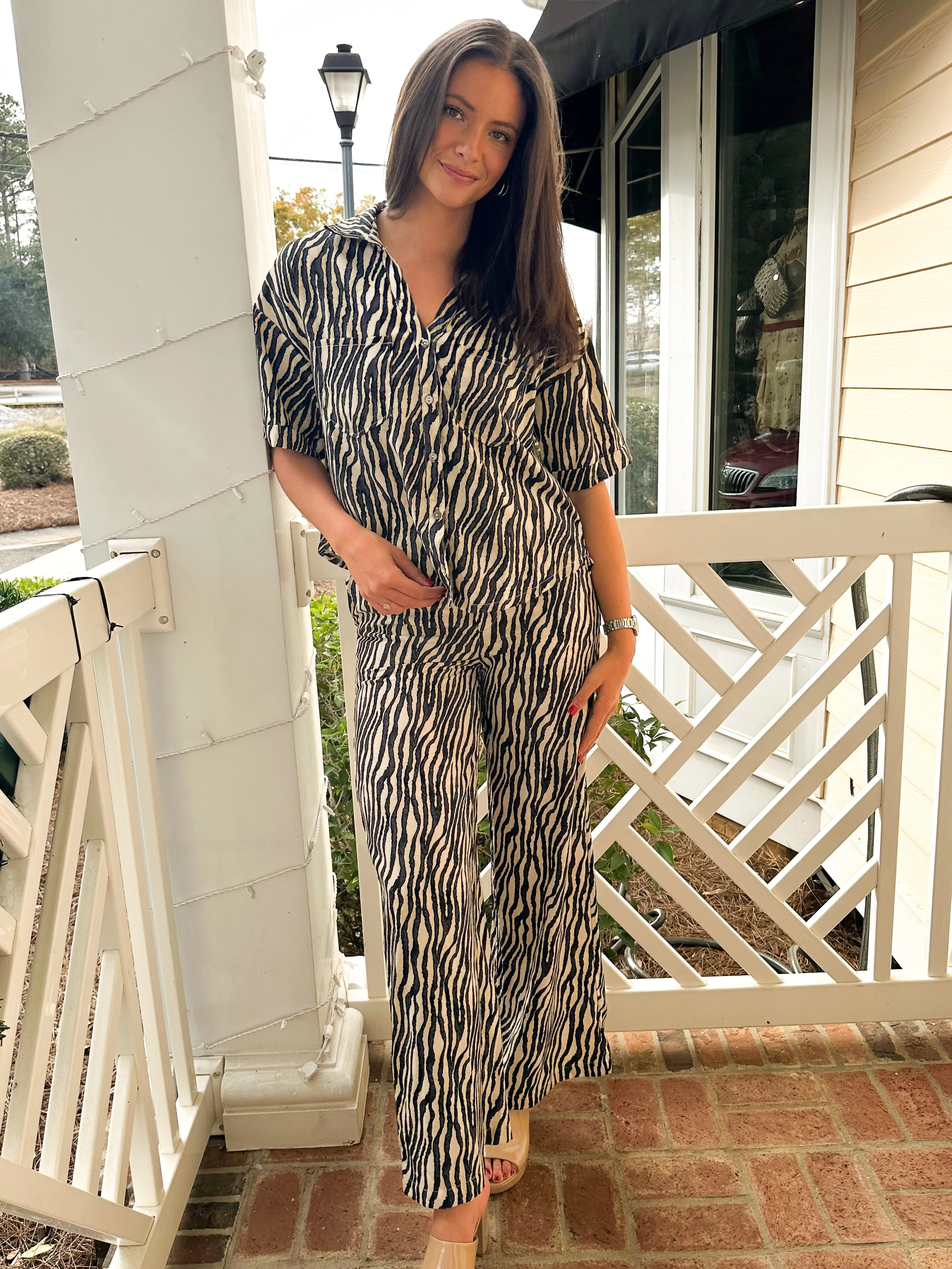 Take Me On A Safari Top
